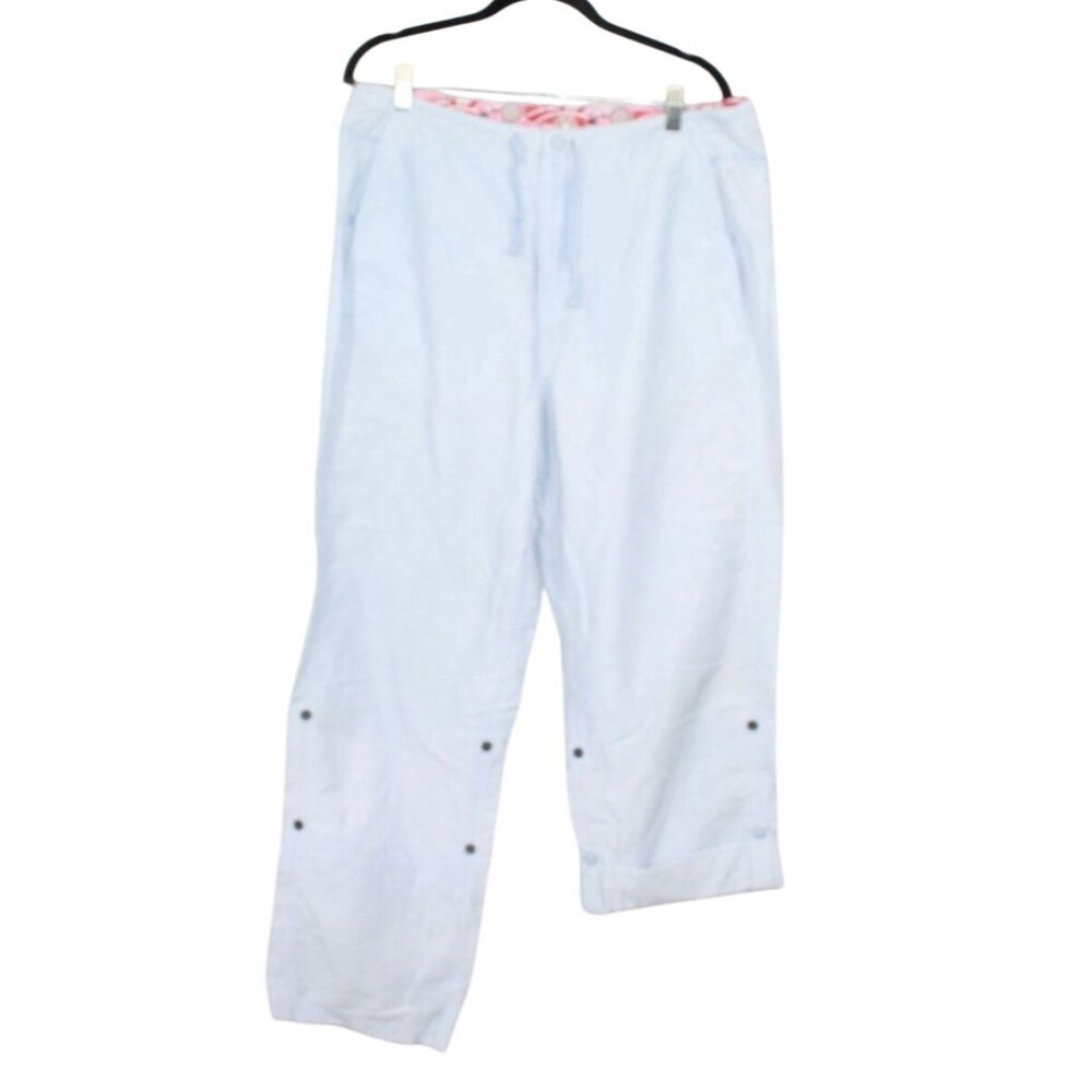EMS Convertible Hiking Trail Pants Light Blue Size 14